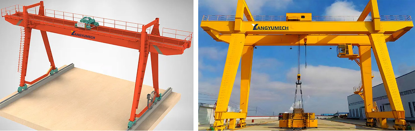 Examples Of Our Double Girder Gantry Crane Installations